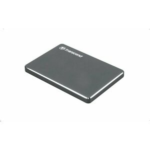 Disk Transcend externí HDD, 2TB, StoreJet 25C3N, 2.5", USB 3.0 ocelově šedý
