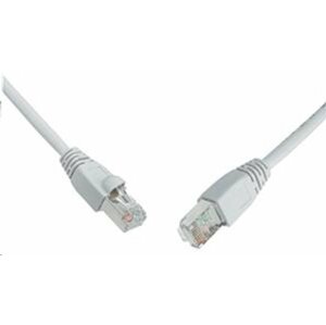 Patch kabel Solarix C6-315GY-15MB SFTP Cat 6, snag-proof, 15m - šedý