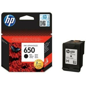 Inkoust HP Ink No 650 černá, CZ101AE