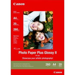 Fotopapír Canon PP-201 A4 lesklý, 20ks, 260g/m2