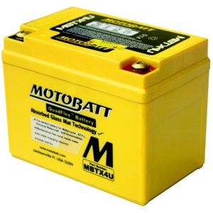 Baterie Motobatt MBTX4U 4,7Ah, 12V, 2 vývody