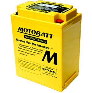 Baterie Motobatt MBTX14AU 16,5Ah, 12V, 4 vývody
