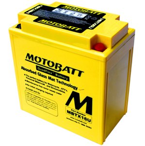 Baterie Motobatt MBTX16U 19Ah, 12V, 4 vývody