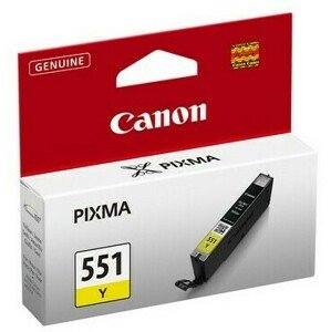 Inkoust Canon CLI-551Y XL žlutá