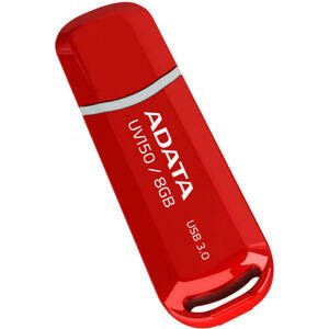 Flashdisk Adata USB 3.0 Dash Drive UV150 32GB červený (R: 90MB/s, W: 20MB/s)