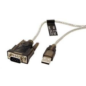Redukce USB -> 1x sériový port RS232 (MD9) , 1,8m