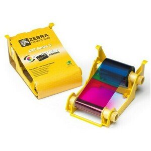 Páska Zebra ZXP3 YMCKO, barevná barvící páska