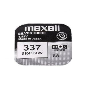 Baterie Avacom knoflíková Maxell 337 Silver Oxid - nenabíjecí