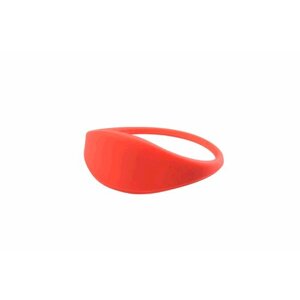 Fitness náramek čipový Sillicon rubber Lite EM 125kHz, červená