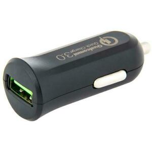Nabíječka Avacom do auta s Qualcomm Quick Charge USB 3.0 5V/3A, barva černá