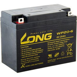 Baterie Avacom Long 6V 20Ah olověný akumulátor F3 (WP20-6)