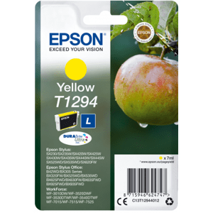 Inkoust Epson T1294 žlutý, ink cartridge T1294 (yellow), C13T12944012