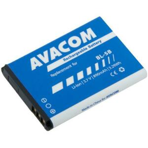 Baterie Avacom pro Nokia 3220, 6070 (náhrada BL-5B) Li-Ion 3,7V 890mAh (náhrada BL-5B) - neoriginální