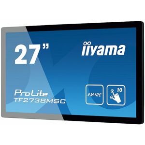 Dotykový monitor IIYAMA ProLite TF2738MSC-B2, 27" kioskový AMVA+ LED, PCAP, 5ms, 255cd/m2, USB, DVI/HDMI/DP, černý