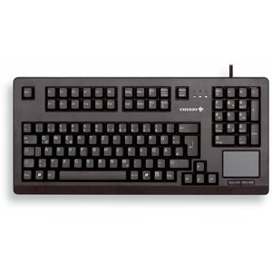 Klávesnice Cherry G80-11900LUMEU-2, KEY, černá, USB, TouchPad, EN