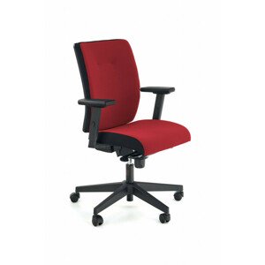 Kancelářská židle POP, černá / červená