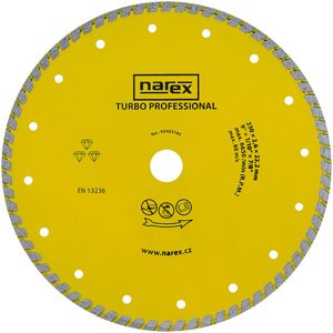 Diamantový kotouč Narex TURBO PROFESSIONAL 230 mm