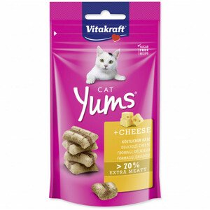 Pochoutka Vitakraft Cat Yums se sýrem 40g