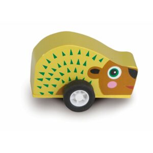 O-OOPS Easy-Jet! - Dřevěná jezdící hračka (Varianta: Hedgehog Pic)