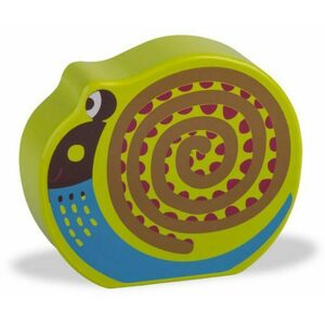 O-OOPS Easy-Sound - Dřevěné chrastítko (Varianta: Snail Mushee)