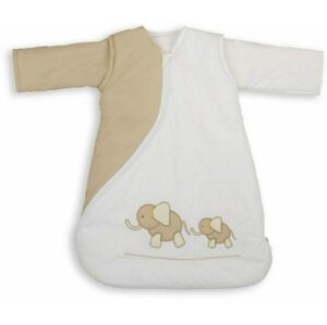 PurFlo SleepSac Embroidered - Vyšívaný spací pytel (Varianta: Elephant Natural 2.5TOG 0-3 měsíce)