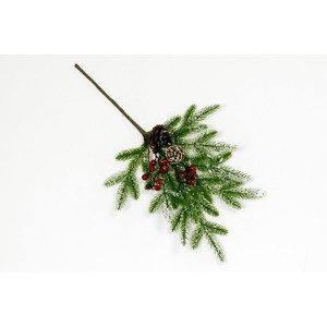 Větev, umělá vánoční dekorace SF1074