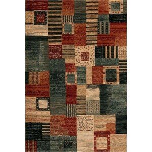 Moderní kusový koberec Kashqai 4329/400, zelený Osta (Varianta: 135 x 200)