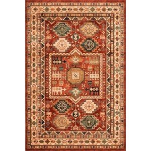 Perský kusový koberec Kashqai 4306/300, červený Osta (Varianta: 67 x 275)
