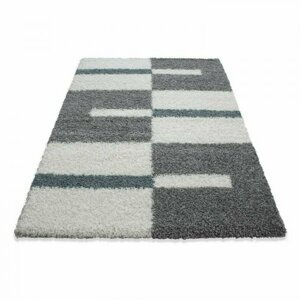 Kusový koberec Gala shaggy 2505 turkis (Varianta: 200 x 290 cm)