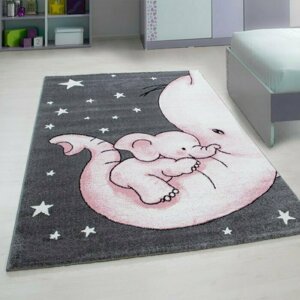 Dětský koberec Kids 560 pink (Varianta: 140 x 200 cm)