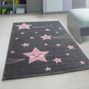 Dětský koberec Kids 610 pink (Varianta: 140 x 200 cm)