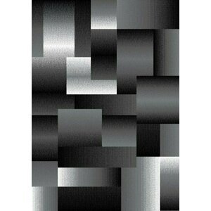 Kusový koberec Miami 6560 black (Varianta: 200 x 290 cm)