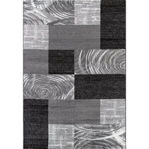 Kusový koberec Parma 9220 black (Varianta: 200 x 290 cm)