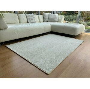 Kusový koberec Capri krémový (Varianta: Kruh 57 cm)