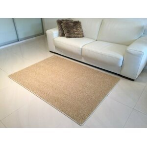 Kusový koberec Color Shaggy béžový (Varianta: 60 x 60 cm)