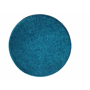 Kusový koberec Eton Lux tyrkysový kruh (Varianta: Kruh 57 cm - SLEVA)