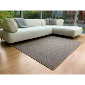 Kusový koberec Porto hnědý (Varianta: 60 x 60 cm)