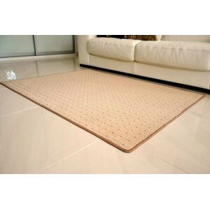 Kusový koberec Udinese béžový (Varianta: 50 x 80 cm)