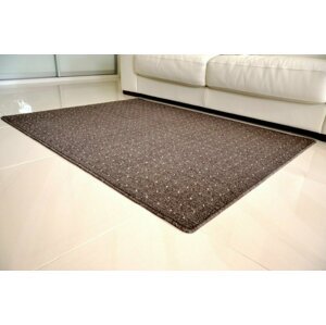 Kusový koberec Udinese hnědý (Varianta: 60 x 110 cm)