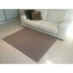 Kusový koberec Astra béžová (Varianta: kulatý průměr 57 cm)