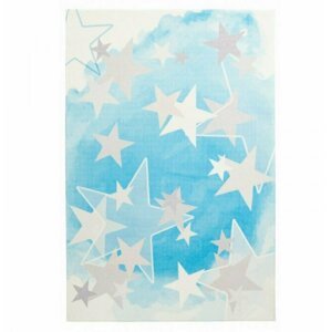 Dětský koberec Stars 410 blue (Varianta: 160 x 230 cm)