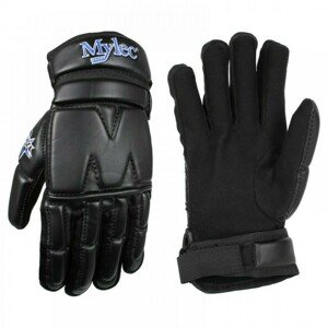 Hokejbalové rukavice Mylec Elite Street Black (Varianta: 14", Barva: Černá, Velikost výrobce: M)