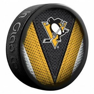 Fanouškovský puk NHL Stitch Blister (1ks) (Tým: Pittsburgh Penguins)