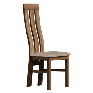 Čalouněná židle PARIS dub lefkas/Victoria 31
