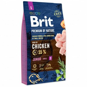 Krmivo Brit Premium by Nature Junior S 8kg