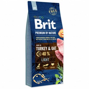 Krmivo Brit Premium by Nature Light 15kg