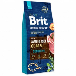 Krmivo Brit Premium by Nature Sensitive Lamb 15kg
