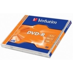 Verbatim DVD-R 4.7GB MattSilver (1ks)