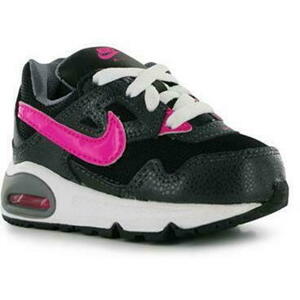 Nike - Air Max Skyline Infant Girls Trainers – Grey/Pink - C7 (23,5)