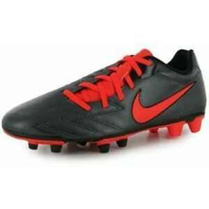 Nike - Total 90 Exacto FG Mens Football Boots – Black/Crimson - 8